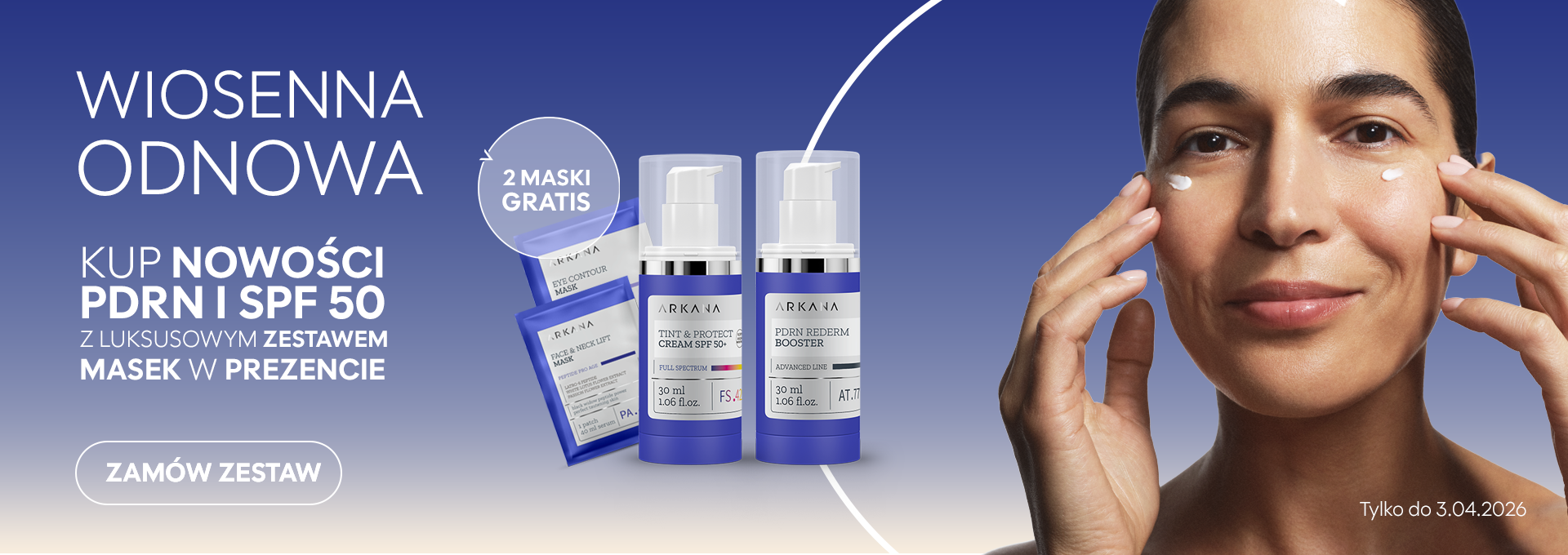 zestaw ARKANA wiosenna odnowa i ochrona
