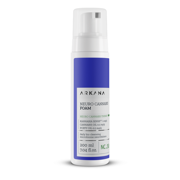 Kanabisowa neuro-pianka do mycia dla skór zestresowanych i dysfunkcyjnych 200 ml